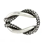 Design Gürtelschnalle Kordel silber von Umjubelt
